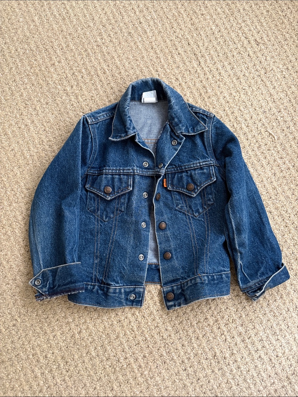 Vintage Levi’s Orange Tab Denim Jacket Kids XS